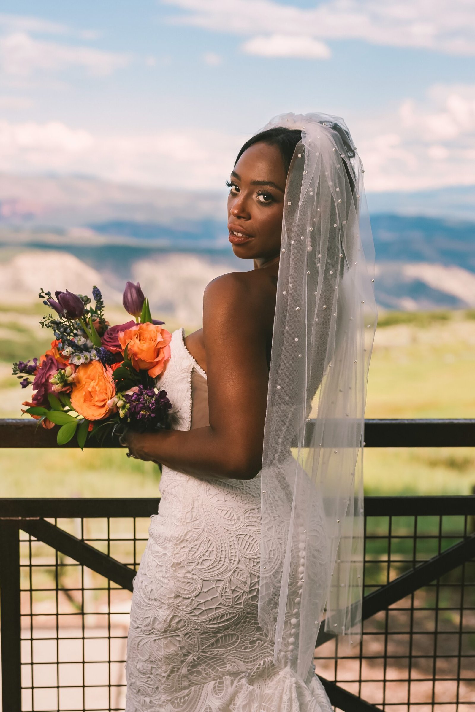 Silver Couple Wedding